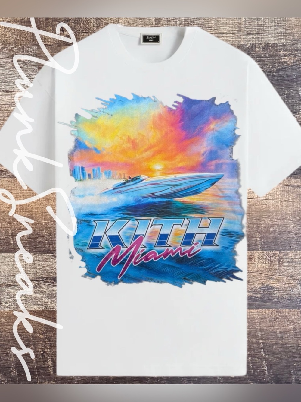 KITH Miami Speed Boat Vintage Tee • Store Exclusive • 2026